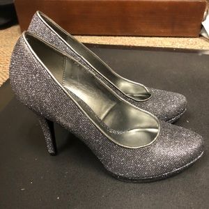Silver M.P.S. Heels